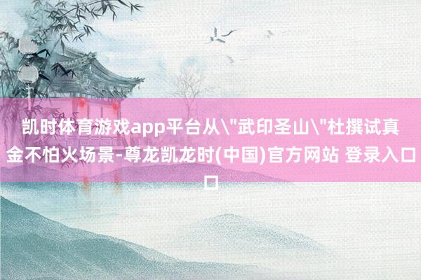 凯时体育游戏app平台从